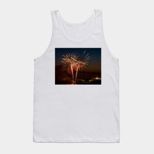 Fireworks in Plymouth Tank Top